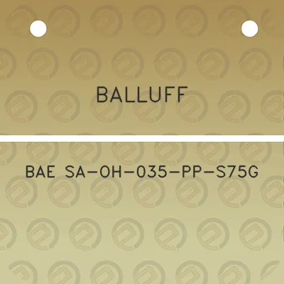 balluff-bae-sa-oh-035-pp-s75g