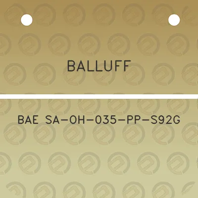 balluff-bae-sa-oh-035-pp-s92g