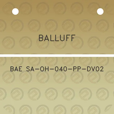 balluff-bae-sa-oh-040-pp-dv02