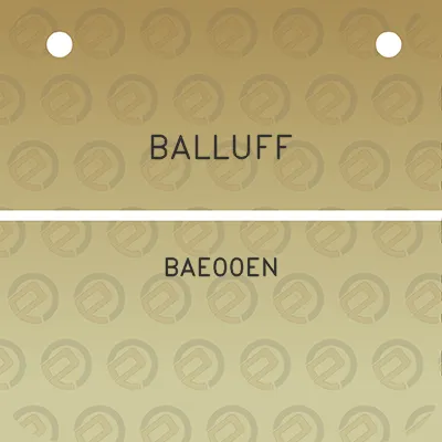 balluff-bae00en