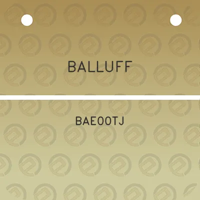 balluff-bae00tj