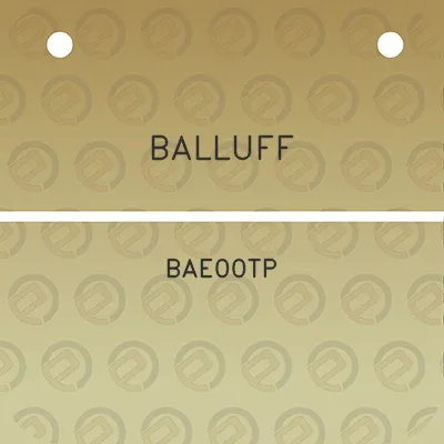 balluff-bae00tp