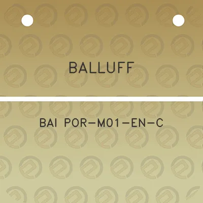 balluff-bai-por-m01-en-c