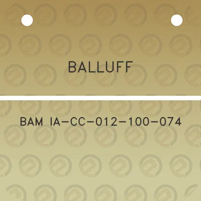 balluff-bam-ia-cc-012-100-074