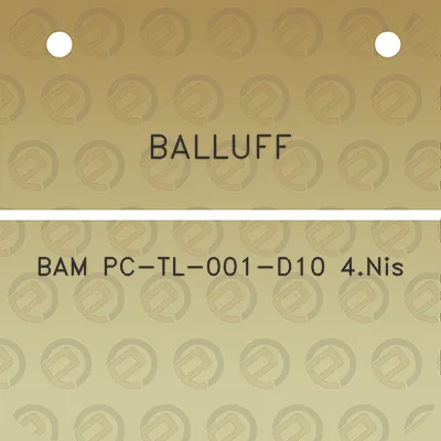 balluff-bam-pc-tl-001-d10-4nis