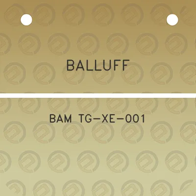 balluff-bam-tg-xe-001