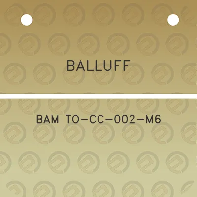 balluff-bam-to-cc-002-m6