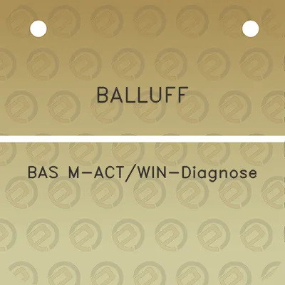 balluff-bas-m-actwin-diagnose