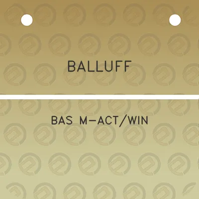 balluff-bas-m-actwin