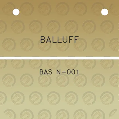 balluff-bas-n-001