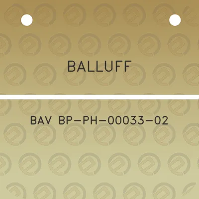 balluff-bav-bp-ph-00033-02