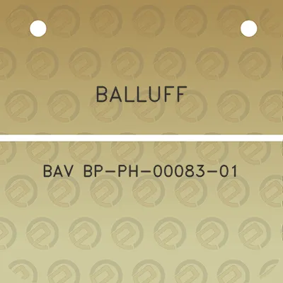 balluff-bav-bp-ph-00083-01