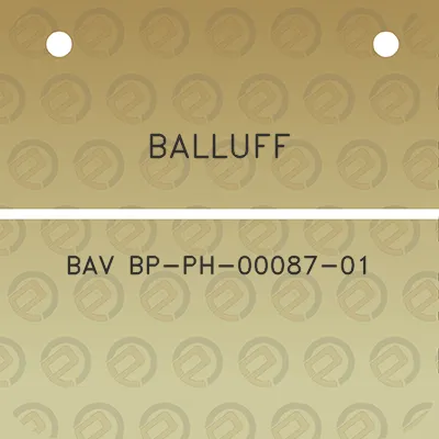 balluff-bav-bp-ph-00087-01