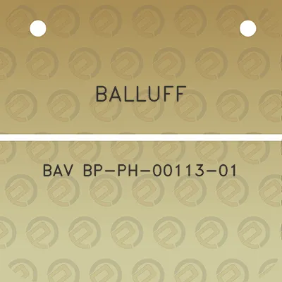 balluff-bav-bp-ph-00113-01