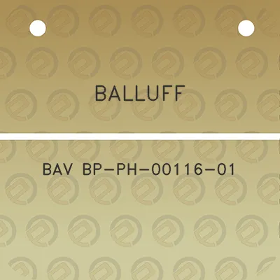 balluff-bav-bp-ph-00116-01