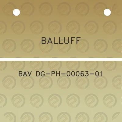 balluff-bav-dg-ph-00063-01