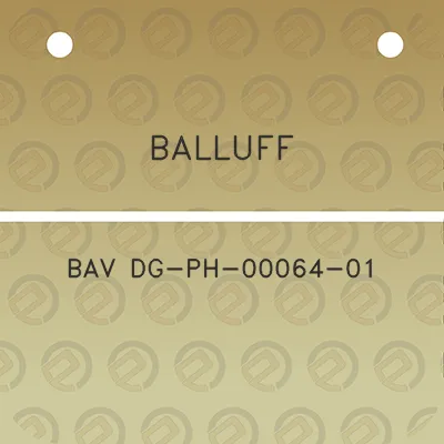 balluff-bav-dg-ph-00064-01