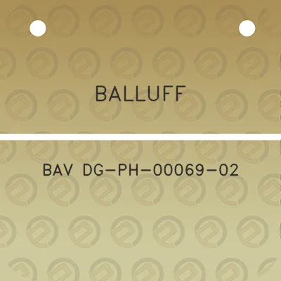 balluff-bav-dg-ph-00069-02