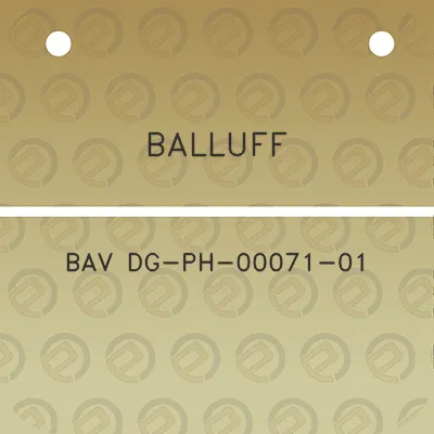 balluff-bav-dg-ph-00071-01