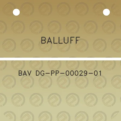 balluff-bav-dg-pp-00029-01