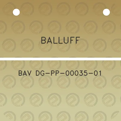 balluff-bav-dg-pp-00035-01