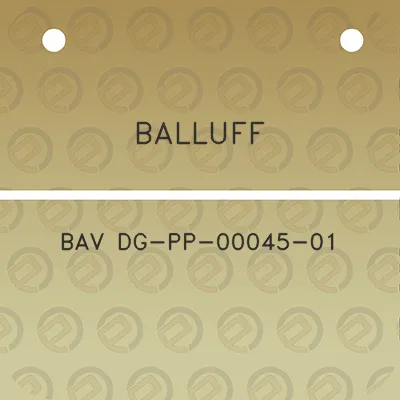 balluff-bav-dg-pp-00045-01