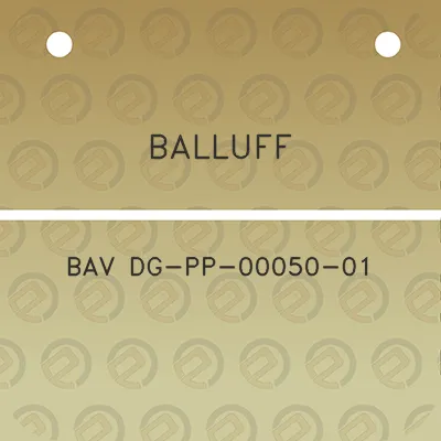 balluff-bav-dg-pp-00050-01