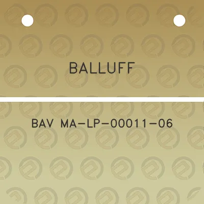 balluff-bav-ma-lp-00011-06