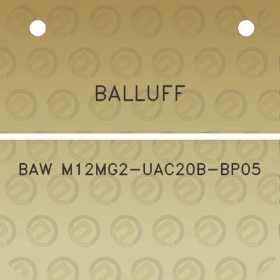 balluff-baw-m12mg2-uac20b-bp05