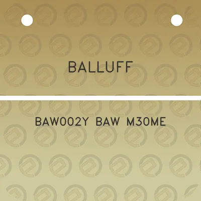 balluff-baw002y-baw-m30me