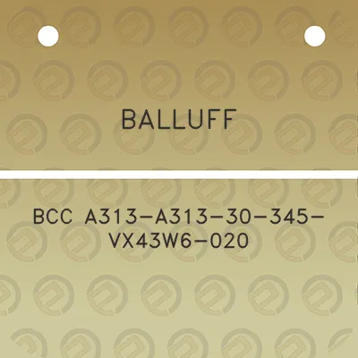 balluff-bcc-a313-a313-30-345-vx43w6-020