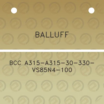 balluff-bcc-a315-a315-30-330-vs85n4-100