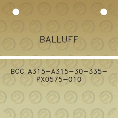 balluff-bcc-a315-a315-30-335-px0575-010