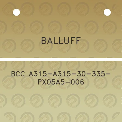 balluff-bcc-a315-a315-30-335-px05a5-006