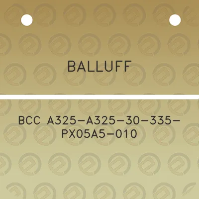 balluff-bcc-a325-a325-30-335-px05a5-010