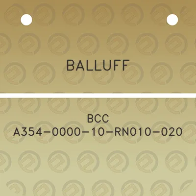 balluff-bcc-a354-0000-10-rn010-020