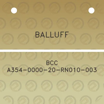 balluff-bcc-a354-0000-20-rn010-003