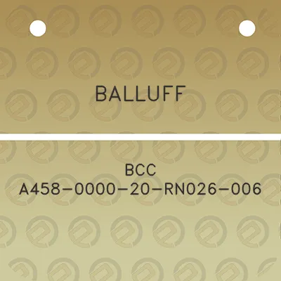 balluff-bcc-a458-0000-20-rn026-006