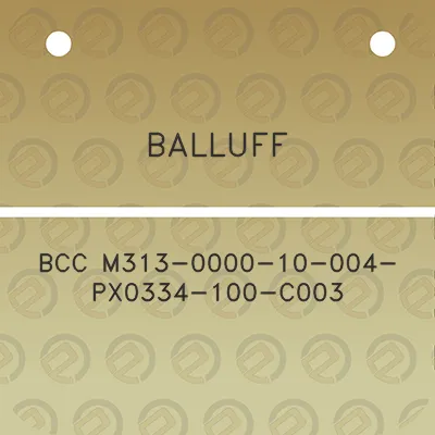 balluff-bcc-m313-0000-10-004-px0334-100-c003