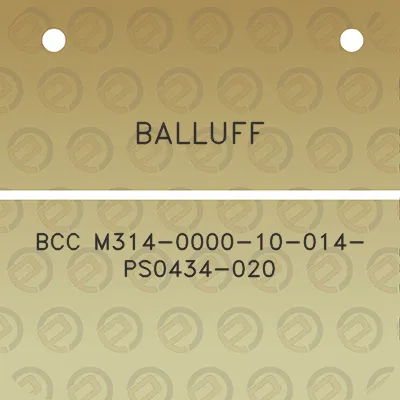 balluff-bcc-m314-0000-10-014-ps0434-020