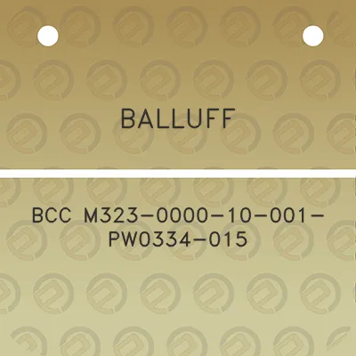 balluff-bcc-m323-0000-10-001-pw0334-015