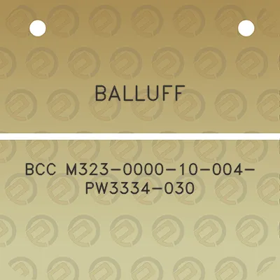 balluff-bcc-m323-0000-10-004-pw3334-030