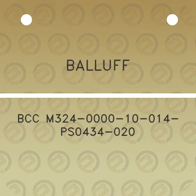 balluff-bcc-m324-0000-10-014-ps0434-020