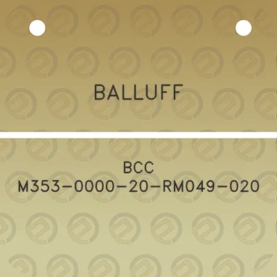 balluff-bcc-m353-0000-20-rm049-020