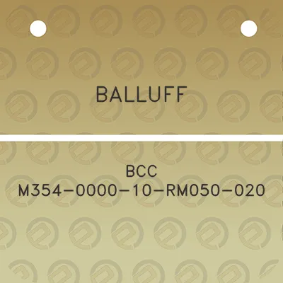 balluff-bcc-m354-0000-10-rm050-020