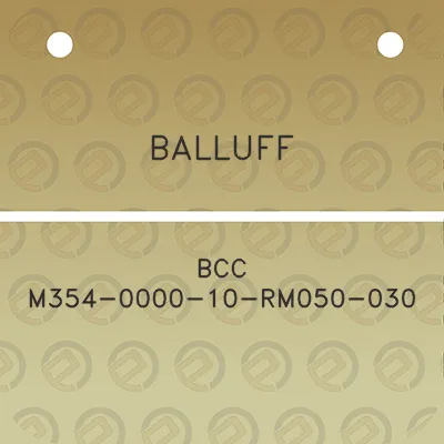 balluff-bcc-m354-0000-10-rm050-030