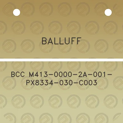 balluff-bcc-m413-0000-2a-001-px8334-030-c003