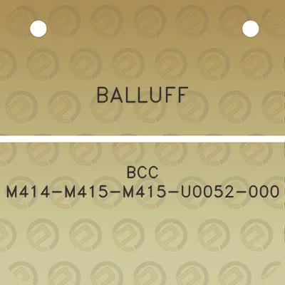 balluff-bcc-m414-m415-m415-u0052-000