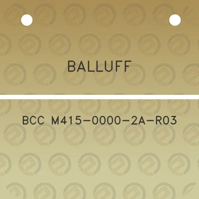 balluff-bcc-m415-0000-2a-r03