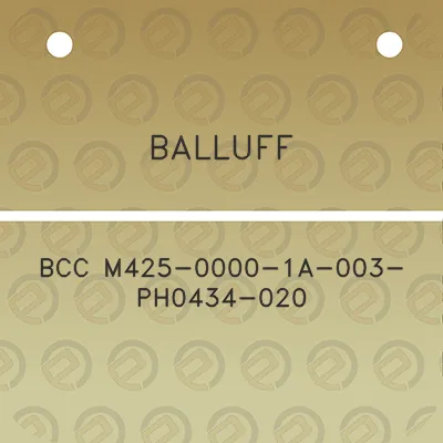 balluff-bcc-m425-0000-1a-003-ph0434-020